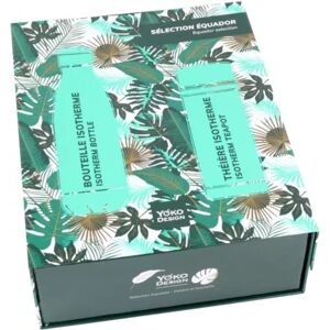 Coffret YOKO EQUADOR Bouteille et Théièr - Publicité