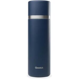 Thermos QWETCH inox isotherme Matt Bleu - Publicité