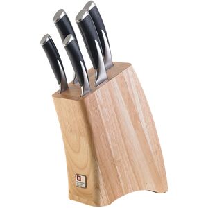 - Bloc 5 couteaux de cuisine Kyu gris/noir GrisNoir