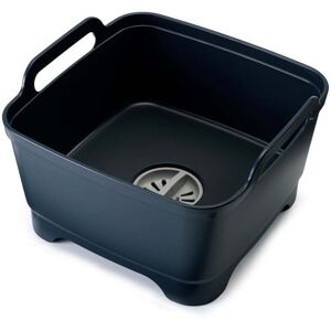 Joseph Joseph - Wash & Drain, bassine a vaisselle avec bouchon d'evacuation, anthracite/gris