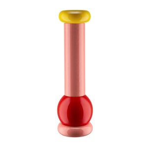 Alessi - Moulin a poivre MP0210 2, rose / rouge / jaune