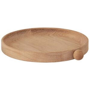 OYOY - Inka Plateau en bois rond Ø 20 cm, naturel