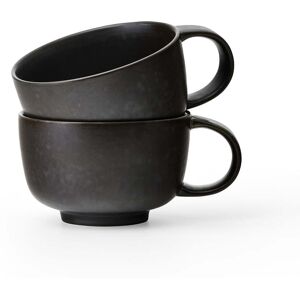 Audo - New Norm Tasse, 250ml, dark glaze (set de 2)