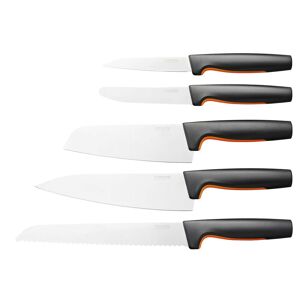 Fiskars - Functional Form Starter Set de couteaux, noir (5 pcs.)