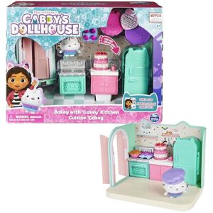 Gabby et la Maison Magique - Playset Deluxe La Cuisine de Petit Chou - 1 figurine + accessoires