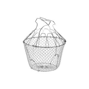 - Panier à salade pliant D : 22.5 cm - inox