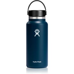 Hydro Flask Wide Mouth Flex Cap bouteille isotherme coloration Dark Blue 946 ml