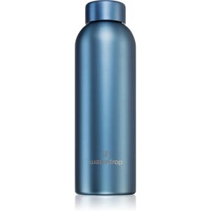 Waterdrop Thermo Steel Metal gourde en inox coloration Blue Brushed