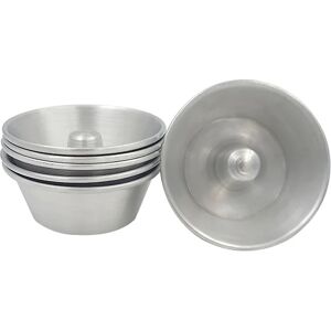 6 mini moules a savarin aluminium 7 cm [Gris]