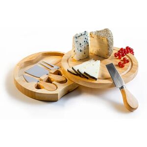 Set plateau a fromages avec couteaux Ibili []