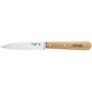 Couteau office N°112 lame lisse inox 10 cm naturel Opinel [Bleu]