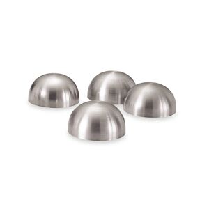 Set 4 moules demi-spheres en inox Mathon [Gris]