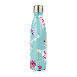 Bouteille isotherme 500 ml - Vintage Yoko® Design [Gris metallise]