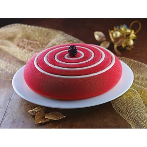 Moule en silicone Girotondo spirale Silikomart [Marron]