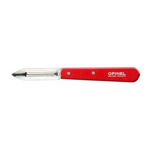 Eplucheur microdente lame inox 6 cm coloris rouge Opinel [Gris metallise]