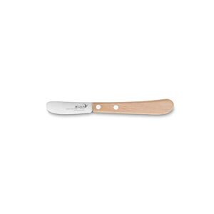 Couteau a beurre lame inox 6 cm manche hetre naturel Essentiel Deglon [Bois]