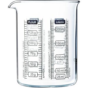 Verre doseur Kitchen Lab 0,50 l Pyrex [Noir]