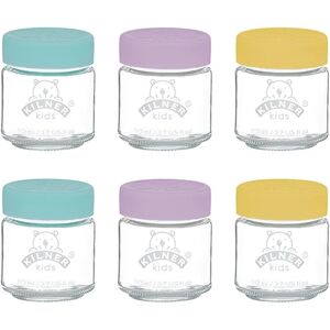 Set de 6 bocaux en verre Kids 110 ml Kilner []