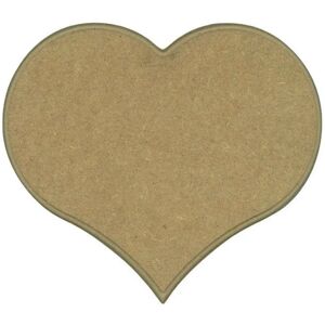 Dessous de plat en bois MDF - Coeur Aladine