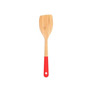 Spatule rouge en bambou 30 cm Pebbly [Beige]