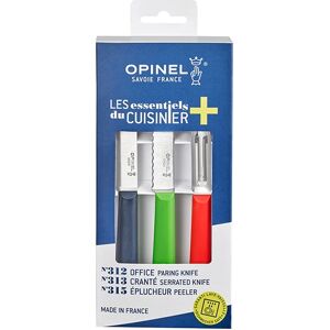 Couteaux Trio les essentiels du cuisinier Opinel Opinel [Noir]