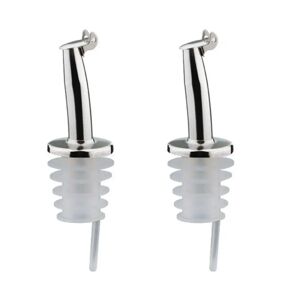 2 bouchons verseurs a clapet en inox et silicone Chevalier diffusion