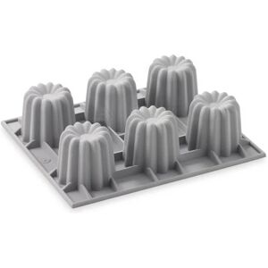 Elastomoule 6 caneles De Buyer [Blanc]