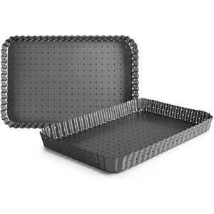 Moule rectangle perfore en acier 31 x 21 cm Ibili []