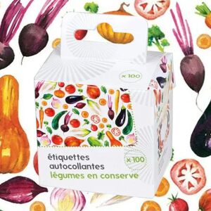 200 etiquettes pour conserves et confitures - Legumes Chevalier diffusion