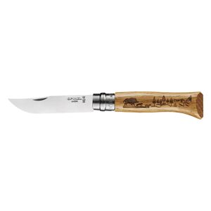 Couteau grave Animalia lame 8.5 cm Sanglier Opinel