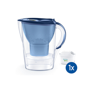 BRITA Carafe filtrante Marella bleue (2,4L) inclus 1 cartouche filtrante MAXTRA PRO All-in-1 - Publicité