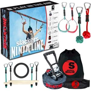 slackers® Kit corde d'escalade enfant Ninja Line 2021