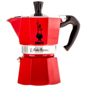 Cafetière Bialetti Moka Express Red 3 cups (3 tasses) - Publicité