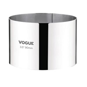 Vogue CC058 Mouleà gâteau en forme de cercleà mousse Argenté 9 x 6 cm - Publicité
