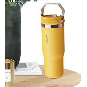 XIAOGUANG En Acier Inoxydable 900 Ml Bouteille Isotherme Isotherme Sous Vide Cafetière Portable Pour Eau, Thé, Café, Flacons Isothermes - Publicité