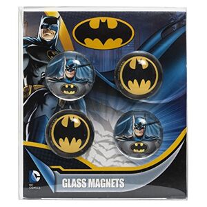 Joytoy Joy Toy 301016 – Batman Aimants De 2,5 cm en Verre, 4 pièces dans Un Emballage Cadeau, 1 x 8,5 x 9,5 cm - Publicité