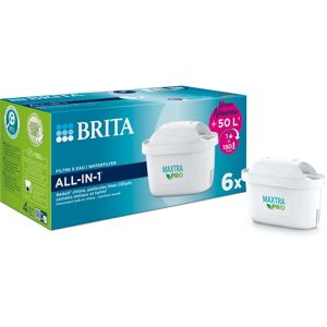 Brita FRANCE Pack de cartouches filtrantes Pack 6 filtres à eau MAXTRA PRO- AIO