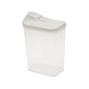 Keeeper Boîte verseuse 'paola', 0,75 L, blanc / transparent - Lot de 4