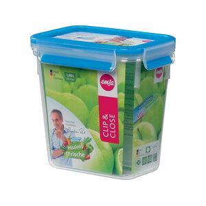 Emsa Boîte de conservation CLIP & CLOSE, 1,50L, transparent - Lot de 3