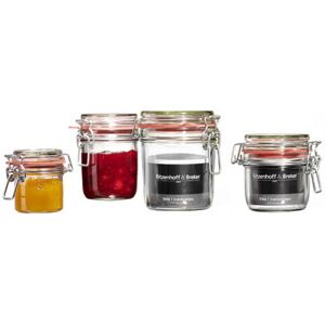 Bocal à conserve MIA, 125 ml - Lot de 6 Mauve