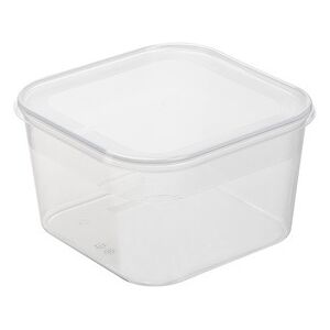 Plast team Boîte de congélation Helsinki, 1,8 litre, carré - Lot de 10