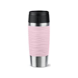 Emsa Gobelet isotherme TRAVEL MUG Wave, 0,36 L., rose pastel