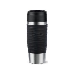 Emsa Gobelet isotherme TRAVEL MUG Wave, 0,36 L., noir