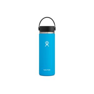 Thermos Hydro Flask wide mouth with flex cap 2.0 20 oz Bleu - Publicité