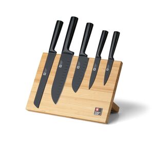 Richardson Sheffield Bloc 5 couteaux de cuisine Noir 215x130x360cm