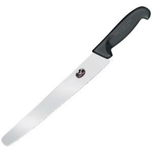 Victorinox Couteau à pâtisserie en acier inoxydable noir l 25,5 cm Noir 0x0cm