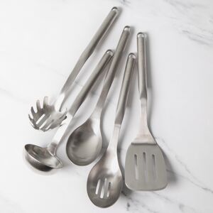 Kitchenaid Set d'ustensiles de cuisine Premium 5 pièces en acier inoxydable Argent 20x2x7cm