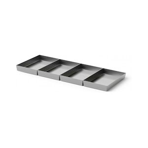 PUJADAS Plateaux Systeme Modulaire 2/8 pour Four a Braise 50 Acier inoxydable532 x230x15mm