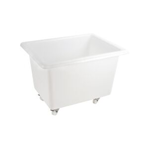 GILAC Bac grand volume - 4 roues pivotantes (2 freins) - 310 L - Blanc G146821