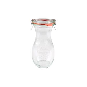 WECK pack de 6 pots 29 cls. jus avec couvercle en verre + accessoires